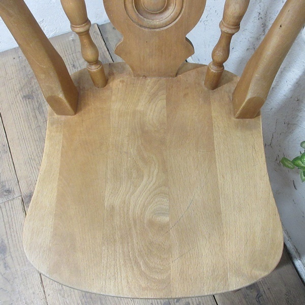 驚きの値段で イギリス 4328dz KITCHENCHAIR 英国 木製 イス 椅子 