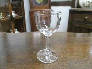 シェリーグラス ワイングラス キッチン雑貨 キャビネットなどの飾りに イギリス 英国 アンティーク雑貨 glass 1622f