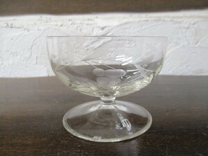 ガラス デザートグラス アイスクリームグラス 飾り イギリス 英国 キッチン雑貨 glass 1328f
