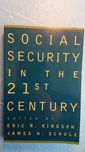 英語政治「Social Security in the 21st Century21世紀の社会保障」Oxford University Press 1997