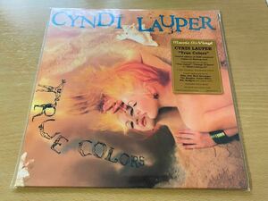 新品未開封　2500枚限定盤高音質180g重量盤　カラー盤　シンディ・ローパー　トゥルー・カラーズ　Cyndi Lauper　True Colors　LPレコード