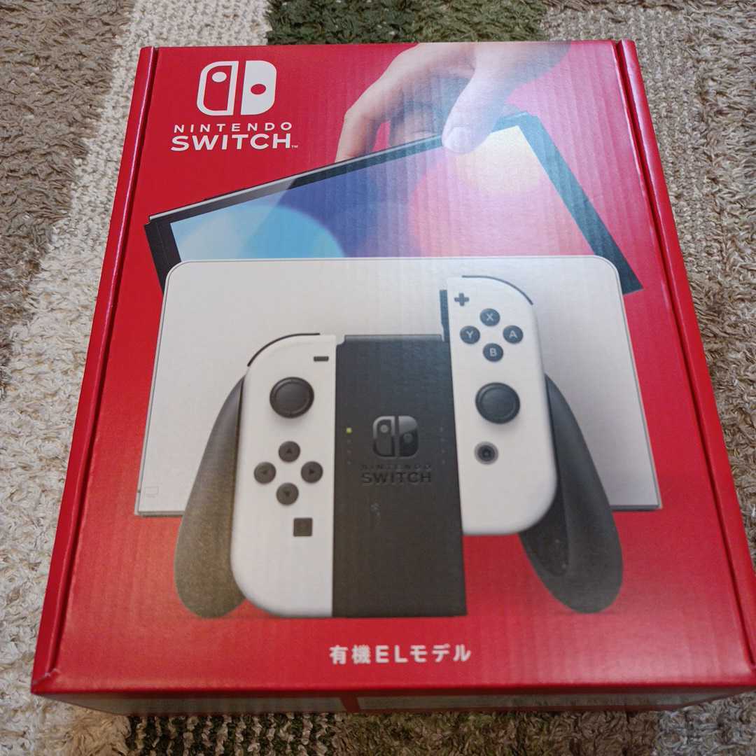 人気ブランド ⭐️新品未使用 店舗印有りswitch 有機ELホワイト 本体