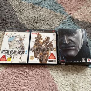PS2 .3 メタルギアソリッド METAL GEAR SOLID ソフト3枚