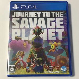 PS4 Journey to the savage planet ジャーニートゥーザサベージプラネット　送料無料　匿名配送