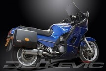 DELKEVIC スリップオンステンレスオーバルマフラー★KAWASAKI GTR1000 CONCOURS / ZG1000 1986-2006 350mm KIT04AA_画像3