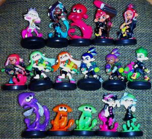 amiibo スプラトゥーン 全16種類セット アミーボ タコ ガール ボーイ ヒメ イイダ アオリ ホタル イカ