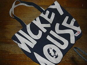 MICKY MOUSE TOTE 良品USED。