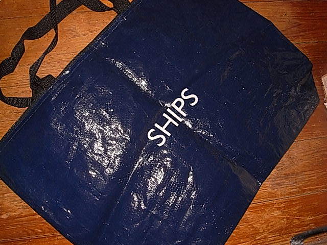  SHIPS ショッピングバッグ　　　　良品USED。