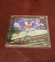 「ソニック フリーライダーズ」オリジナルサウンドトラック 未開封 CD SONIC FREE RIDERS Original Soundtrack -Break Free- SEGA XBOX360_画像3