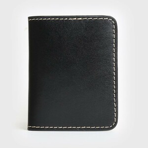 { free shipping } pass case men's leather original leather black black new goods popular unused card-case ticket holder Italian leather cow leather [PN2257]