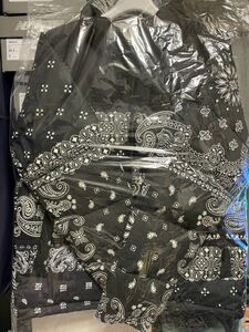 Miyagihidetaka Bandana Down Jacket Black Size 1 Miyagi Hidetaka Supreme готовая готовая пандана Пейсли