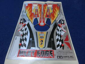  used sticker heat edge spot sale *2*( non-standard-sized mail )** Tamiya Mini 4WD **