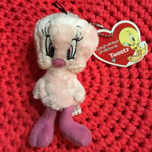 ★☆即決有★☆希少レア！Tweety フィンガーパペット ボールチェーン ルーニー・テューンズ Tweety トゥイーティー ぬいぐるみ 指人形★☆