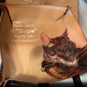 フェイクレザートレー *CAT*