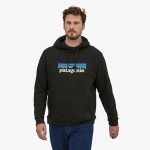 パタゴニア　patagonia　メンズ・P6ロゴ・アップライザル・フーディ　BLK 　XL　新品　39622