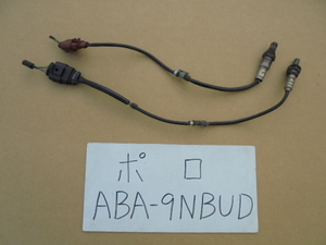 ポロ　20年　ABA-9NBUD　O2センサー　0 36 906 262 D 12Y　NTK:JAPAN　VW AG 03C 906 262　NTK:JAPAN