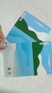 *. Surutto KANSAI... Kobe! sea . mountain. design! used!63 jpy postage ~ 2 sheets SET.!