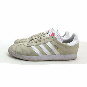 y■【23.5cm】アディダス/ADIDASガッヅレーGAZELLEレザーシューズ■ベージュLADIES/47【中古】