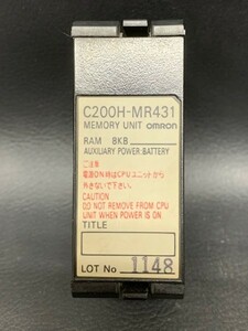 OMRON　オムロン　C200H-MR431　メモリユニット　中古　MR431　バッテリー　8KB　プログラマブルコントローラ　管理：1