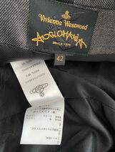 美品 Vivienne Westwood ANGLOMANIA size42 イタリア製ウールジャケット チェック ヴィヴィアンウエストウッドマン アングロマニア (P)_画像9