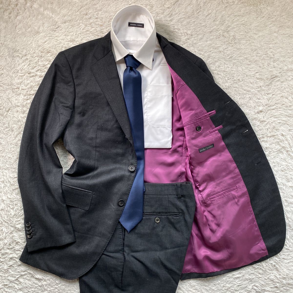 ギフト】 azabu tailor【クリーニング済み】セットアップスーツ