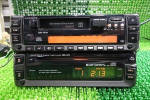 [psi] rare Addzest BAY-383A cassette receiver cassette reproduction & display defect CDS-370 CD player operation OK high so car high speed have lead 