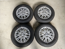 『psi』 ダンロップ ウィンターマックス WM01 145/80R13 スタッドレス & LEBEN 13インチ × 4.00B PCD100 4穴 アルミホイール4本セット_画像1