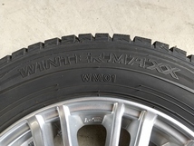 『psi』 ダンロップ ウィンターマックス WM01 145/80R13 スタッドレス & LEBEN 13インチ × 4.00B PCD100 4穴 アルミホイール4本セット_画像5