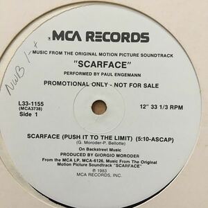 12’ Paul Engemann-Scarface/Giorgio Moroder