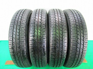 【宮城発】135/80R12 68S★9-9.5分山 ブリヂストン SNEAKER 2021年 4本価格 中古 ノーマル【送料無料】MYG-1646★軽自動車