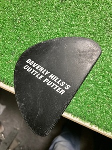 ykp-851　中古パター　BEVERLY HILLS CUTTLE PUTTER　　純正スチール34インチ