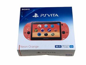 新品 未開封 ソニー SONY　PS Vita PCH-2000 本体 neon orange ネオン オレンジ