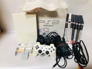 激安!プレイステーション2 ホワイト 箱ソフト付き