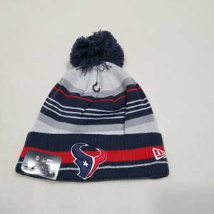 新品正規品　ニューエラ　NFL　ニット帽　ヒューストン・テキサンズ　アメリカ