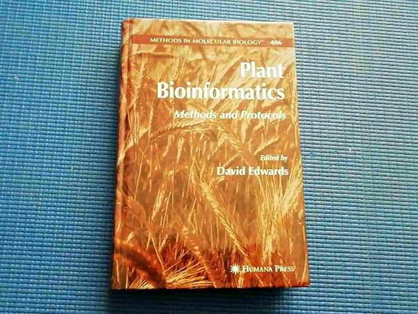 洋書 Plant Bioinformatics: Methods and Protocols カバー表紙破れ 植物バイオインフォマティクス 英語