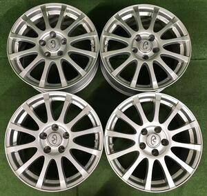 ★NISSAN 日産 インフィニティ 純正 17インチ 17×7J +45 114.3 5H ハブ:約66mm 4本Set 中古アルミ ★空気圧センサー付き ★送料無料