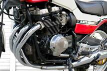 CBX400F インテグラカウル ローンOK NC07 /// 大阪茨木市 国内 昭和58年 最大84回 CBR400F CBX550F 塗り立て 外装 新品 マフラー 当時物_画像9