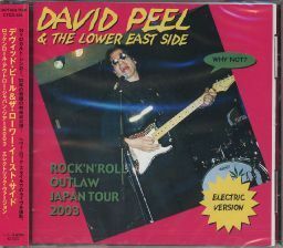 【新品CD】 DAVID PEEL and THE LOWER EAST SIDE / Rock'n'roll outlaw Japan tour 2003 Electric version