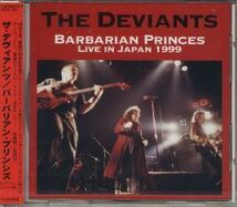 【新品CD】 DEVIANTS / Barbarian princes (Live in Japan 1999)_画像1