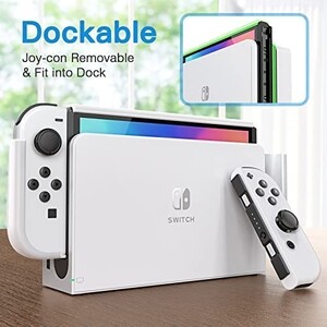 Switch 有機el カバー 【2021 Switch有機Elモデル対応】 Switch 有機el TPUケ