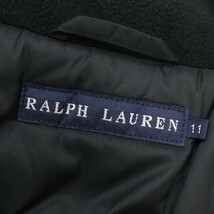 国内正規品◆RALPH LAUREN/ラルフローレン RL67 ワッペン 中綿 ジップアップ ジャケット ブラック 11_画像5