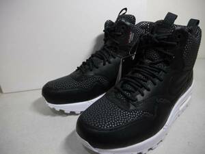 W AIR MAX 1 SNEAKERBOOT TECH エア マックス 1 スニーカーブーツ テック ブラック 未使用 US8.5 826601-001