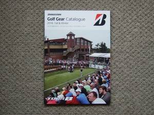 [ каталог только ]BRIDGESTONE Golf Gear Catalogue 2016 FW осмотр TOUR B