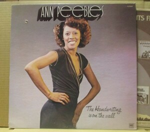 ANN PEEBLES/THE HANDWRITING IS ON THE WALL/ネタ/