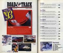 【b9633】92.10 ROAD&TRACK／ニッサンアルティマSE、ボルボ850GLT、CRX電気自動車..._画像2