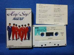 カセットテープ★光GENJI　 Hey!Sey!　★動作良好　2730ｆ