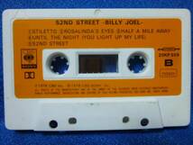 カセットテープ★BILLY JOEL 52ND STREET　★ビリー・ジョエル ニューヨーク52番街　★動作確認済保証有　2719ｆ_画像3