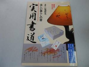 ●K213●実用書道●楽しい暮らしの書●NHK趣味入門●石飛博光●即決