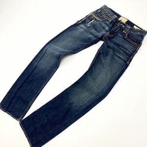 TAVERNITY SO JEANS タバニティ ソー デニムパンツ ジーンズ ジーパン W29 足長の美脚シルエット♪ キレイめ メンズ 細身■Ja3252