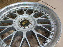 A517 深リム 廃盤レア 希少 当時物 KS SSR KOENIG ケーニッヒ 18X8J+46 PCD114.3 4穴 5穴 1本 3ピース JDM USDM 中古品 手渡し可能 山梨県_画像7